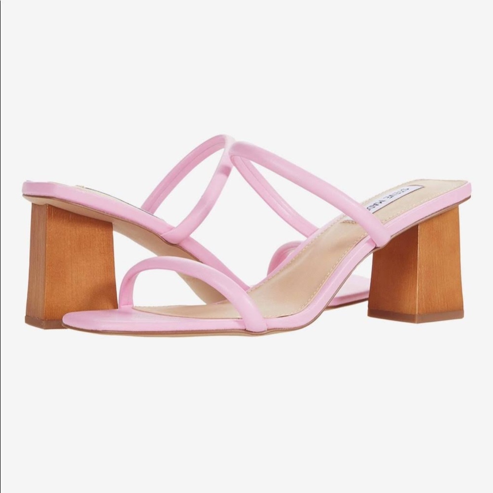 NWB Steve Madden | Honey Heeled Sandal Pink